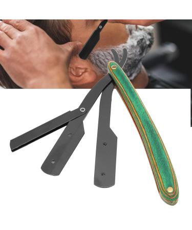 Professional Stainless Steel Straight Edge Razor - Safety-Shaving Apparatus for Home & Salon Use (15 cm) - Buy Online on GoSupps.com