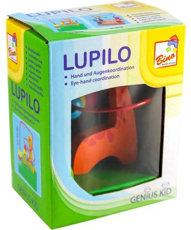 Buy Bino & Mertens 84160 Motor Loop - Wooden Toys for 1 Year | Fun Giraffe Design | Promotes Hand-Eye Coordination | Perfect On-the-Go | Multicolored | International Shipping Available - Buy Online on GoSupps.com