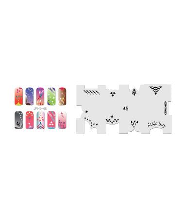 Fingernail stencil (airbrush nail art) Fengda JFH03-045