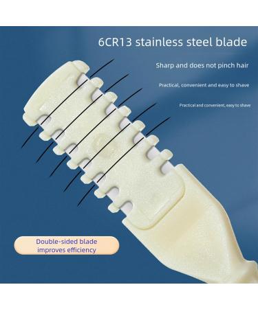 2 in 1 Nasal Hair Cutter - Manual Nose Hair Trimmer & 360 Rotating Ear Picker for Men & Women - Nostril Hair Remover Tool with Storage Box (Green - Buy Online on GoSupps.com