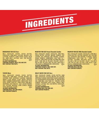 SNICKERS, M&M'S Milk Chocolate, Peanut, TWIX & MILKY WAY Variety Mix - 45.45 oz, 90 Pieces - Buy Online on GoSupps.com