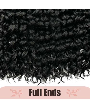 8 Packs GoGo Curl Crochet Hair 14 Inch for Black Women - Natural Black Synthetic Braiding Hair - Buy Online on GoSupps.com