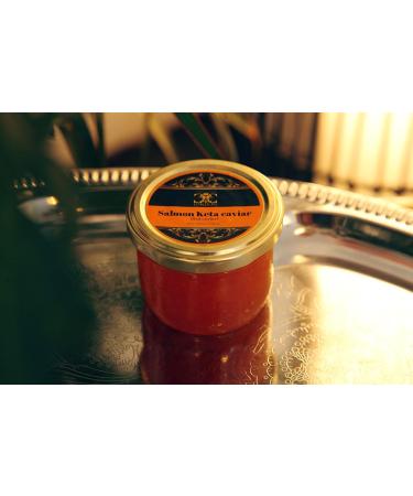 3 x 100 gr. Alaskan Keta Salmon Caviar (wild caught) - Buy Online on GoSupps.com