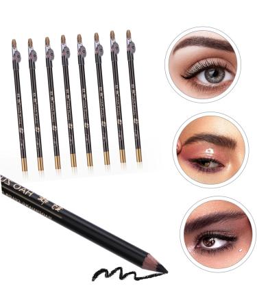 Angoily 16 pcs Makeup Girls Pencil Beauty -in- for Built-in Tool in Eyebrow Pencils with Sharpener A 1 count (Pack of 1) Blackx2pcs - Buy Online on GoSupps.com