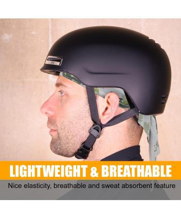 LHHHXX33 4-Piece Headgear Bandana Beastly Skull Cap - Fast Drying UV Protection Bicycle Hat & Headband - Camouflage Functional Cap for Sports - Buy Online on GoSupps.com