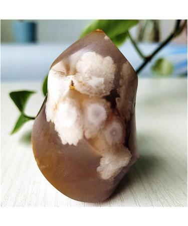 Natural Crystal Rough Natural Stone Agate Crystals Flame Home Room Decoration Feng Shui Gemstone Ornaments (Color : 140-150g Size : 1pc) 1pc 140-150g - Buy Online on GoSupps.com
