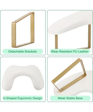 VOCOSTE Arm Rest for Nails Tech U Shaped Nail Hand Rest White - Buy Online on GoSupps.com