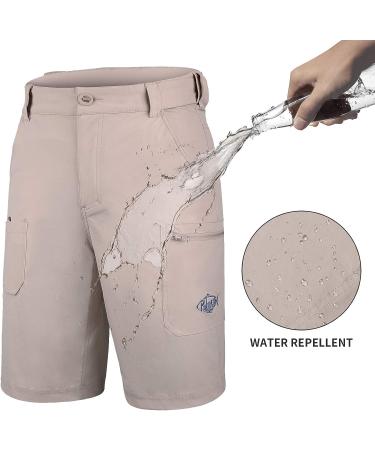 Palmyth Men's Quick Dry Fishing Shorts UV UPF 50+ Water Resistant - Khaki/Sailfish XX-Large - Buy Online on GoSupps.com