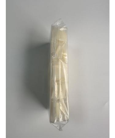 False Nails - 500 Professional Natural French Tips in PVC Box | DIY Nail Forms for Women & Girls - Buy Online on GoSupps.com