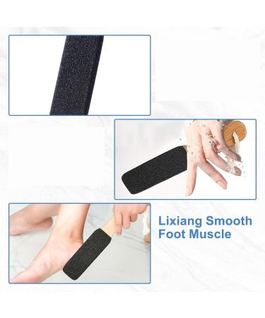 Bare Foot File Foot Files for Hard Skin Foot Files and Pumice Stone Set for Hard Skin Premium Beech Wood & Silicon Carbide for Smooth Feet and Hands Black - Buy Online on GoSupps.com