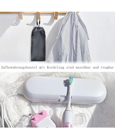 Buy Electric Toothbrush Travel Cases - 4 Piece Set for Family - Outdoor Camping & School - Black Pink Blue White - Buy Online on GoSupps.com