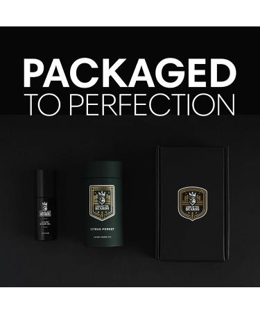 Mens Citrus Fresh Beard Oil - All-Natural Conditioning Formula - Buy Online on GoSupps.com
