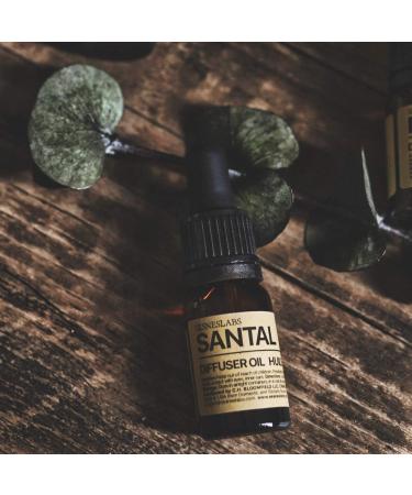 Luxury Santal Diffuser Oil - Amber, Coco Vanilla, Cedar, Sandalwood & Musk Blend - 0.33 Fl Oz - Buy Online on GoSupps.com