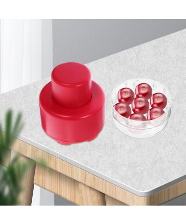 Zerodeko Fruit Corer Cherry Pit Remover Press Style Cherry Pitter Reusable Olive Pitter Wear-Resistant Red Date Corer Cheery Core Remover Jujube Core Household Stainless Steel 304 - Buy Online on GoSupps.com