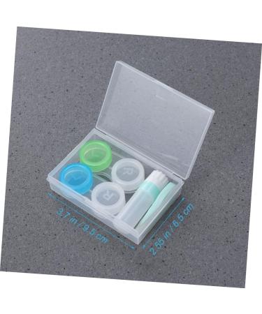 Buy Homsfou 2-St Lens Container - Stylish Double Boxes for Contact Lens Storage | International Shipping Available - Buy Online on GoSupps.com