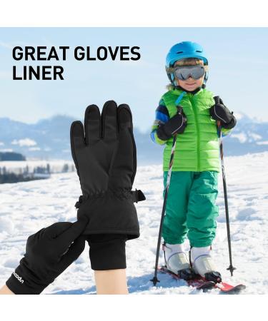 Arcweg Children's Winter Ski Gloves - Touchscreen Anti-Slip Thermal Fleece for Boys & Girls - Perfect for Running & Cycling - Size S (Old 4-6) - Buy Online on GoSupps.com