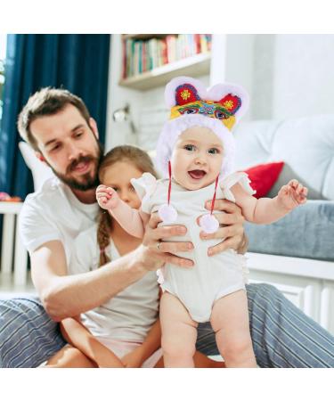 Gadpiparty Kids Bonnet Tiger Hat Bonnets for Babies Chinese Hat Chinese New Year Hat Tiger Year Kids Hat China Baby Yellow - Buy Online on GoSupps.com