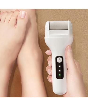 Anulely Electric Feet Callus Remover Skin-Friendly Foot Callus Remover Foot Scrubber Dead Skin Feet Scrubber Powerful Pedicure Tools for Feet Heel Scraper for Cracked Heels - Buy Online on GoSupps.com