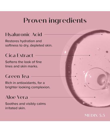 Medix 5.5 Anti Aging Skin Care 3PC Set | Retinol Body Cream + Exfoliating AHA Glycolic Acid Foaming Face Wash & Body Wash + Hyaluronic Acid Serum Booster Cleanse + Treat + Hydrate Skincare Set 3PC Anti Wrinkle Hydration 1  - Buy Online on GoSupps.com