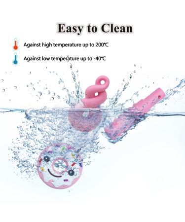 Sensory Chew Necklaces - 5 Pack Silicone Chewy Necklace Stim Toy for Kids, Teens, Adults with Autism, Anxiety, ADHD - Pink Sloth Design - Buy Online on GoSupps.com