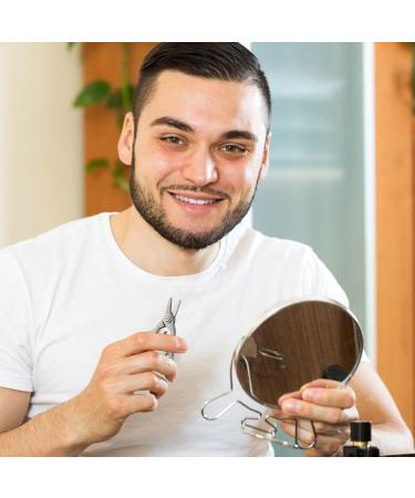 Curved Blade Nose Hair Scissors | Precision Stainless Steel Trimmers | Rounded Tip Nose Clippers for Safe Easy Hair Removal - Buy Online on GoSupps.com