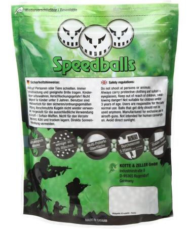 Speedballs Bio Tournament Softair Balls 0.30g - 4 000 White BBs for International Shipping - Buy Online on GoSupps.com