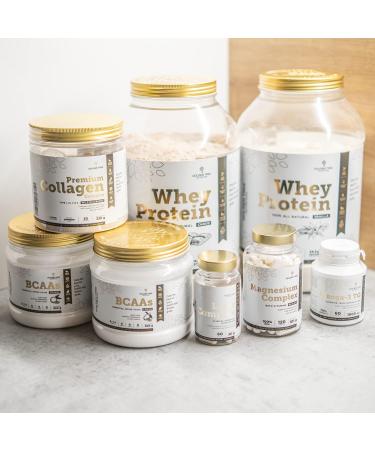 Whey Protein 1kg | 100% Natural Vanilla | No Added Sugar or Dyes | Premium Quality 1 Pack - Buy Online on GoSupps.com