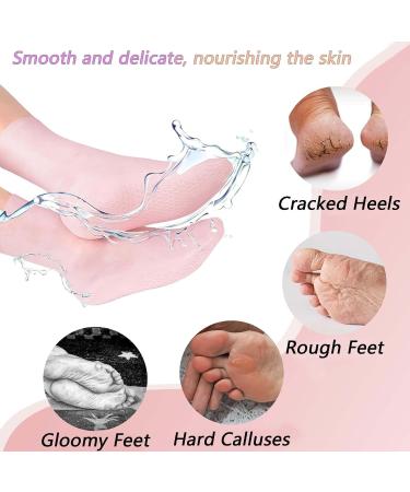 ZISHAN Silicone Moisturising Socks for Women Dry Skin Small Repairs Cracks & Moisturizes Feet - Buy Online on GoSupps.com