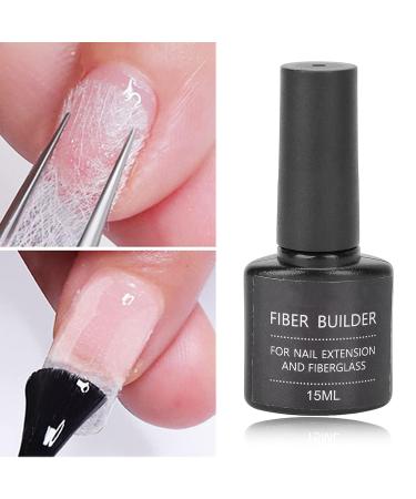 Premium Nail Extension Fiberglass Kit - 15ml Gel & 10 Fiberglass Films for DIY Nail Art - Buy Online on GoSupps.com