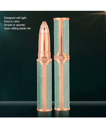 Eyebrow Shaver Portable Safe Lipstick Shape Electric One Key Switch Eye Brow Shaper for Women Girls (Green) - Buy Online on GoSupps.com