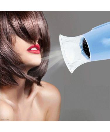 ADITAM Compact Hair Dryer Can Be Folded Light and Compact Two-Speed Wind Speed up Drying Save Time Product Color: Blue Pink/Pink Double The Comfort - Buy Online on GoSupps.com