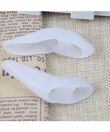 Pink Silicone Toe Separators - 10 Pcs for Tailor's Bunion Pain Relief and Protection - Buy Online on GoSupps.com