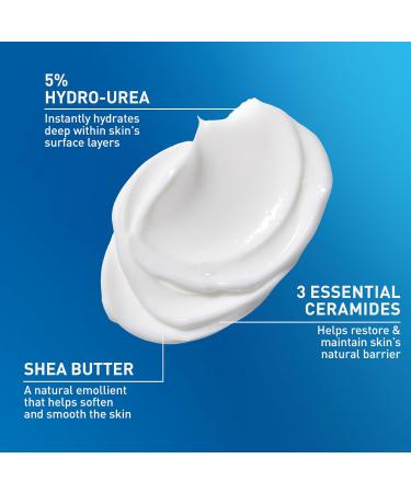 CeraVe Intensive Moisturizing Cream Body Moisturizer With Shea Butter 72H Hydration + Skin Barrier Repair Fragrance-Free Body Lotion For Extremely Dry Skin 19oz 19 Ounce (Pack of 1) - Buy Online on GoSupps.com