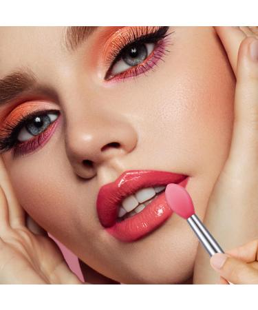 9PCS Silicone Lip Applicator Set - Reusable Lip Brush & Makeup Tool Kit for Lipsticks Eyeshadow & Cream Masks | International Shipping - Buy Online on GoSupps.com