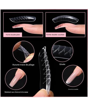Nail Adhesive Gel | Builder Gel for Extensions with Glue 6 Colors | Multifunctional Long-Lasting Art Design Tips and Decorations for Professional Enthusiasts and Adults - Buy Online on GoSupps.com