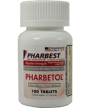 Pharbetol Regular Strength: Fast-Acting Pain Relief Formula - Buy Online on GoSupps.com