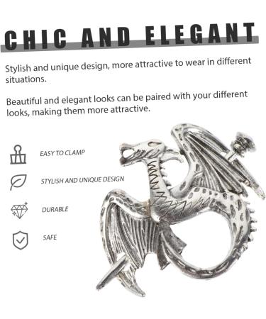 MAGICLULU Hairpin Fire Accessories for Women Retro Silver Hair Sticks Hair Stick Clip Medieval Hair Pin Dragon Hair Accessories Accesorios Para Bun Alloy Women's Nordic Headband - Buy Online on GoSupps.com