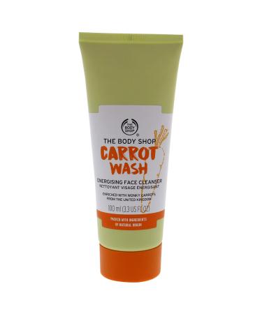 The Body Shop Carrot Wash Energizing Face Cleanser 3oz