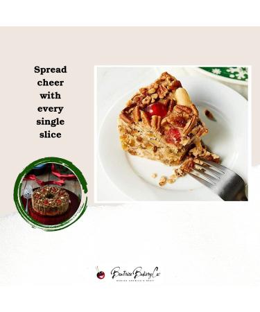 Grandma's Traditional Fruitcake Delicious Freshly Made Desserts Gourmet Cake Holiday Fruit and Nut Tasty Recipe in Collectible Christmas Tin 5lb - Buy Online on GoSupps.com