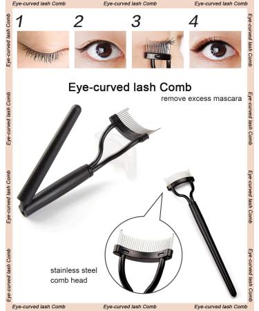 TPPICK Metal Eyelash Curler Kit with Mascara Applicator and Refill Pads - Rose Gold - Buy Online on GoSupps.com