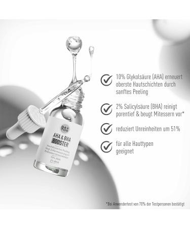 Daytox Face Peeling Booster - 10% Glycolic & 2% Salicylic Acid for Acne & Blackheads | All Skin Types - 20ml Moisturizing Drops - Buy Online on GoSupps.com