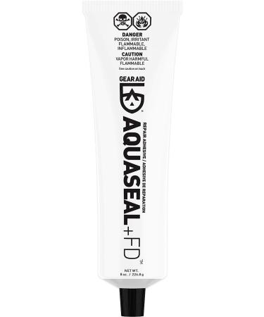 GEAR AID Aquaseal FD Flexible Repair Adhesive for Outdoor Gear and Vinyl  Clear Glue 8 Oz Adhesive - Buy Online on GoSupps.com