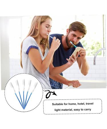 Buy Tovinanna 60 Pack Soft Disposable Toothbrushes - Perfect for Travel Hotels & Sensitive Teeth | Ideal for Toddlers & Brisk Use - Buy Online on GoSupps.com