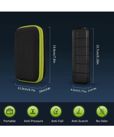Yinke Shaver Stand with Guide Comb Body Skin for OneBlade & One Blade Pro QP2520 QP2530 QP2620 QP2630 Face Hair Clippers Beard Trimmer Replacement Pack Kit (Oneblade case) 1 Count combs case + case - Buy Online on GoSupps.com