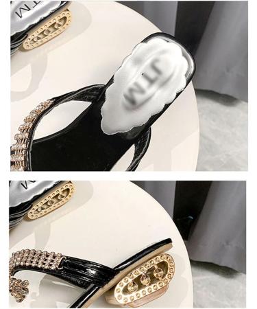 Bunion Corrector Sandals for Women | Summer Rhinestone Orthotic Wedge Slip-Ons | Comfortable Dressy Sandals | Bunion Splints Separator - Size 7.5 Gold - Buy Online on GoSupps.com