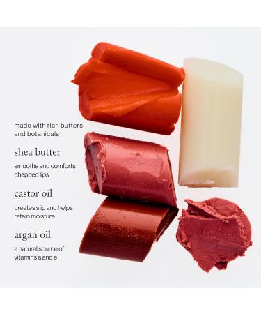 goop Beauty Clean Lip Balm | Dry Lips Treatment | Coconut Oil Pomegranate Extract & Shea Butter | Petroleum Free | 0.16 oz Clear - Buy Online on GoSupps.com