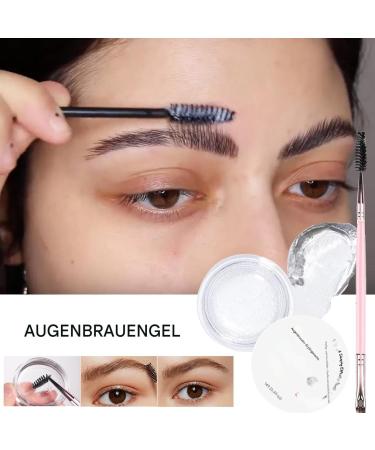 Eyebrow Gel Clear Lasting Bright Eyebrow Formation Sweatproof Makeup Quick Drying Eyebrow Cosmetics for Home Travel Camping - Buy Online on GoSupps.com