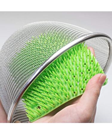 Silicone Sponges Cleaning Sponges Scrubber for Dishes Fruit Vegetable Scrubber Silicone Sponges for Kitchen Gadgets Brush Accessories Green - Buy Online on GoSupps.com