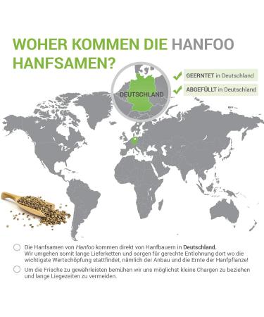 Organic Hemp Flour from Germany | Vegan Hemp Seed Flour 2000g | Free Recipe E-Book (PDF) | Biofeld Quality - Buy Online on GoSupps.com