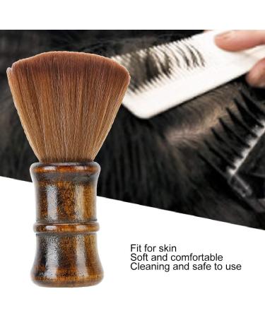 Neck Face Duster Professional Hair Cutting Neck Duster Brush Barber Fiber Wooden Handle Cutting Neck Duster Broken Hair Sweep Brush Soft Brush for Salon Stylist Barber Hairdressing Salon Stylist - Buy Online on GoSupps.com